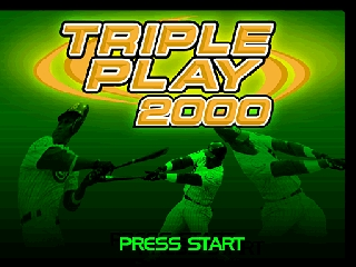 Triple Play 2000 (USA) Title Screen